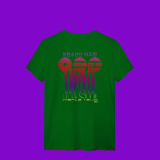 Nome do produtoBTS ARIRANG TOUR BRASIL - T-Shirt