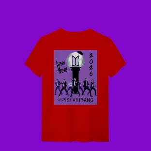 Nome do produtoBTS ARMY BOMB VER. 4 LIGHTSTICK PURPLE ARIRANG - T-Shirt