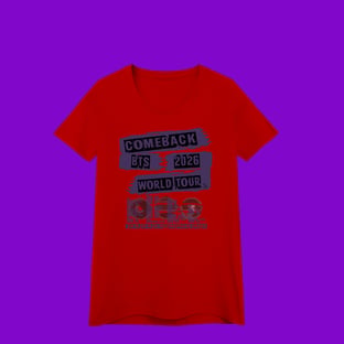 Nome do produtoBTS WORLD TOUR ARIRANG SÃO PAULO 2026 - Baby Long