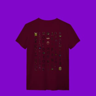 Nome do produtoBTS ARMY ARIRANG CAÇA-PALAVRAS - T-Shirt