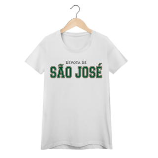 Nome do produto Camiseta feminina DEVOTA DE SÃO JOSÉ