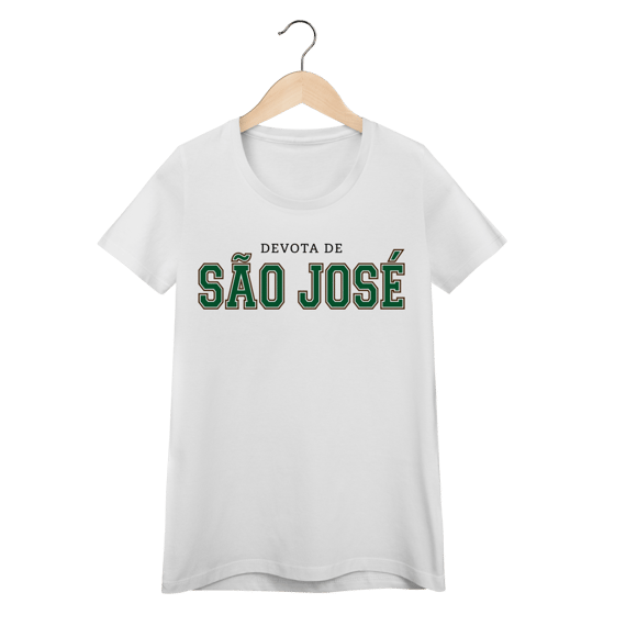Camiseta feminina DEVOTA DE SÃO JOSÉ