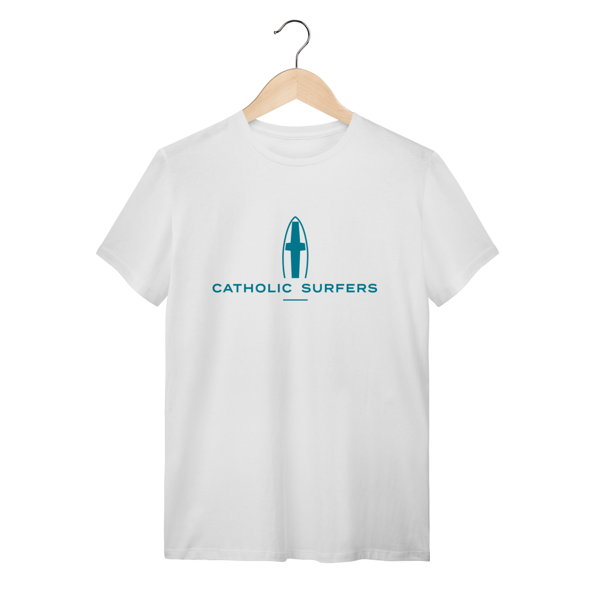 Camiseta Unissex Catholic Surfers