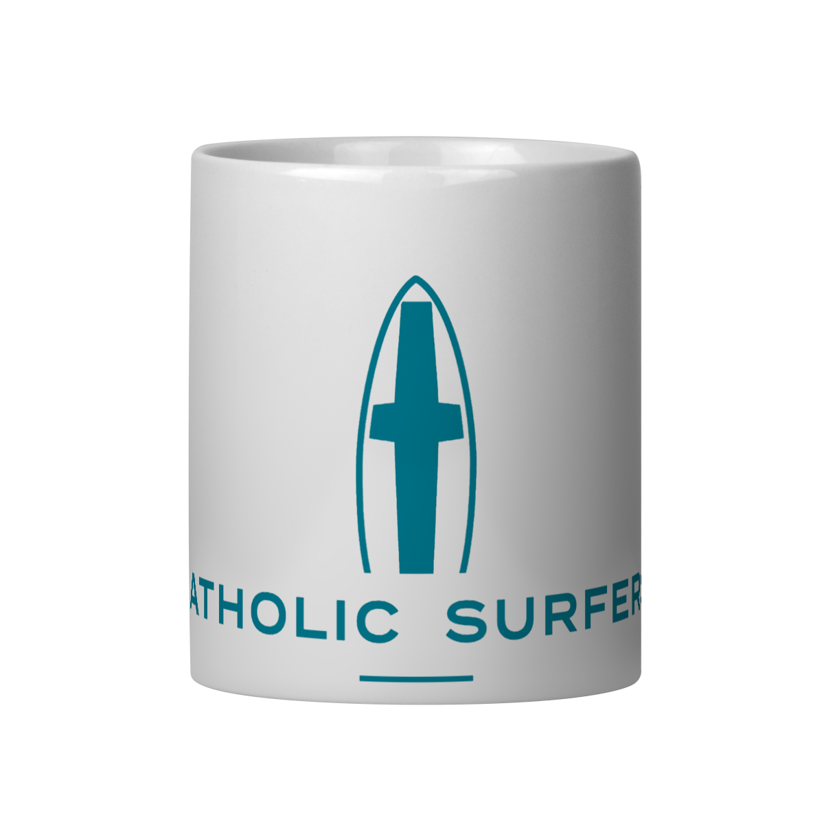 Caneca cerâmica Catholic Surfers