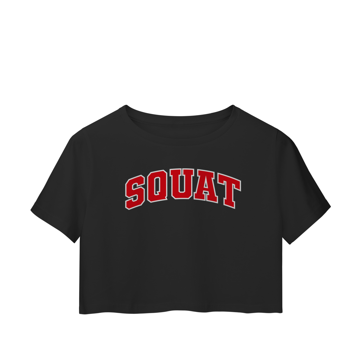 Nome do produto: Camiseta Cropped SQUAT