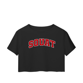 Nome do produto  Camiseta Cropped SQUAT