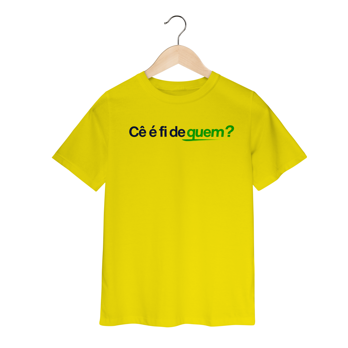 Nome do produto  CÊ É FI DE QUEM - FLÁVIO BOLSONARO INFANTIL
