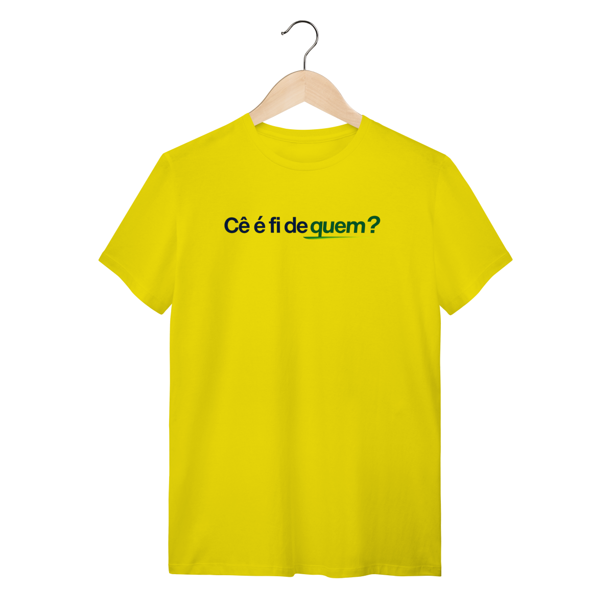 Nome do produto  CÊ É FI DE QUEM - FLÁVIO BOLSONARO MASC