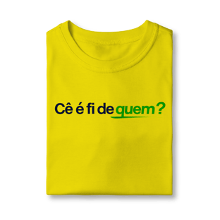 Nome do produtoCÊ É FI DE QUEM - FLÁVIO BOLSONARO INFANTIL