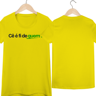 Nome do produtoCÊ É FI DE QUEM - FLÁVIO BOLSONARO FEM