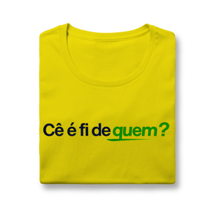 Nome do produtoCÊ É FI DE QUEM - FLÁVIO BOLSONARO FEM