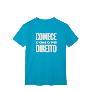 Nome do produtoCamisa MASC Comece com o Pé Direito | Um Patriota