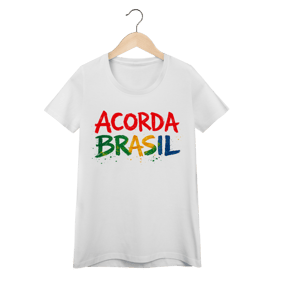 Nome do produto  ACORDA BRASIL - Feminina