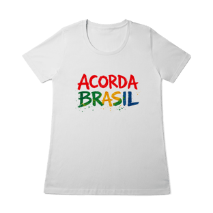 Nome do produtoACORDA BRASIL - Feminina