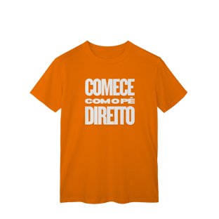 Nome do produtoCamisa MASC Comece com o Pé Direito | Um Patriota