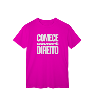 Nome do produtoCamisa MASC Comece com o Pé Direito | Um Patriota