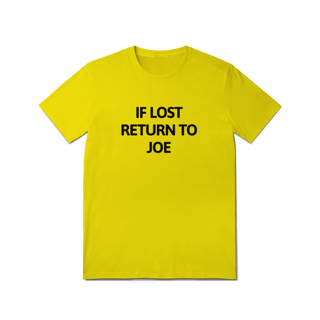 Nome do produto CAMISA - RETURN TO JOE | JONAS BROTHERS