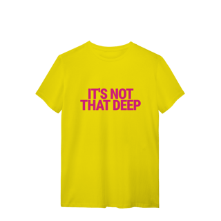 Nome do produto Camisa | It's Not That Deep - Demi Lovato