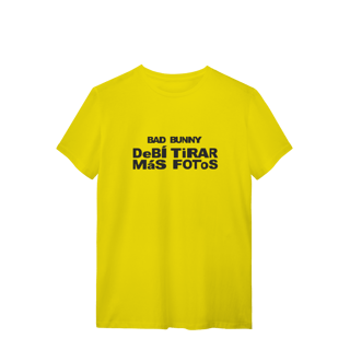Nome do produto CAMISA - DEBÍ TIRAR MÁS FOTOS | BAD BUNNY