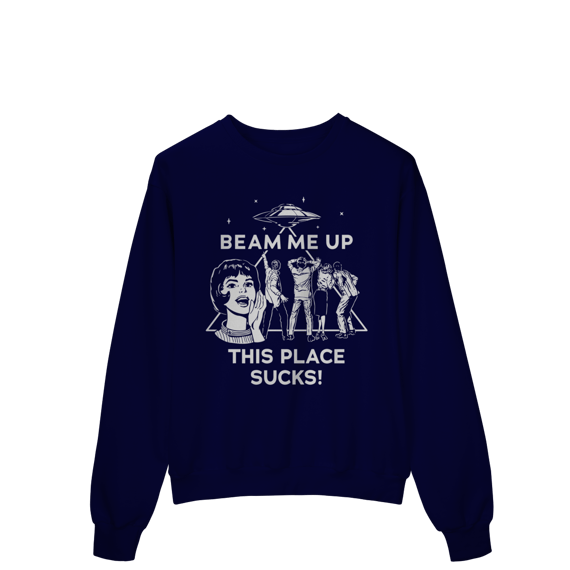 MOLETOM - THIS PLACE SUCKS | STRANGER THINGS