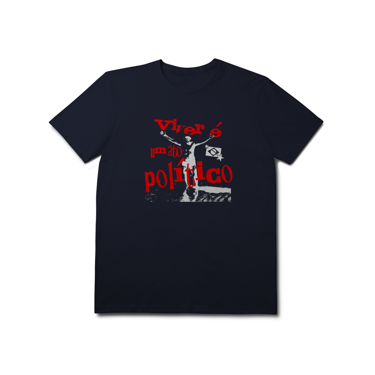 Nome do produto: Camisa Prime - Viver é um Ato Político