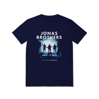 Nome do produto CAMISA - FIVE ALBUMS | JONAS BROTHERS