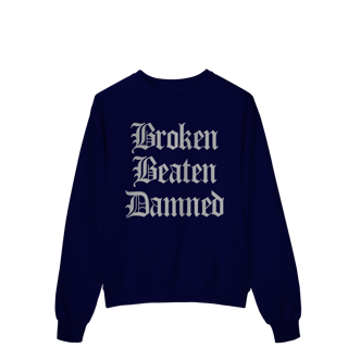 Nome do produto MOLETOM - BROKEN BEATEN DAMNED| MY CHEMICAL ROMANCE