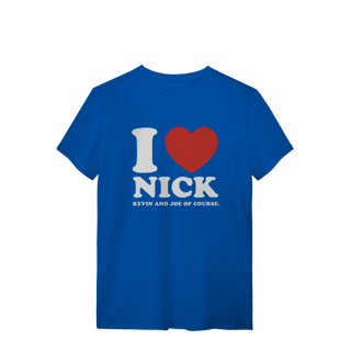 Nome do produto CAMISA - I LOVE NICK | JONAS BROTHERS
