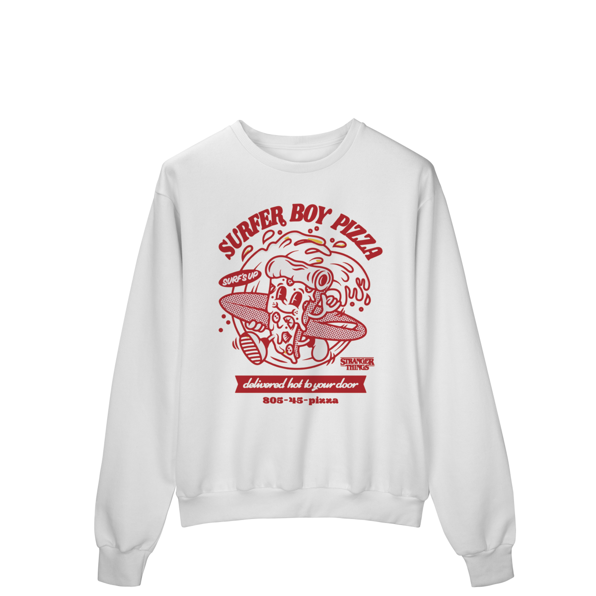 MOLETOM - PIZZA | STRANGER THINGS