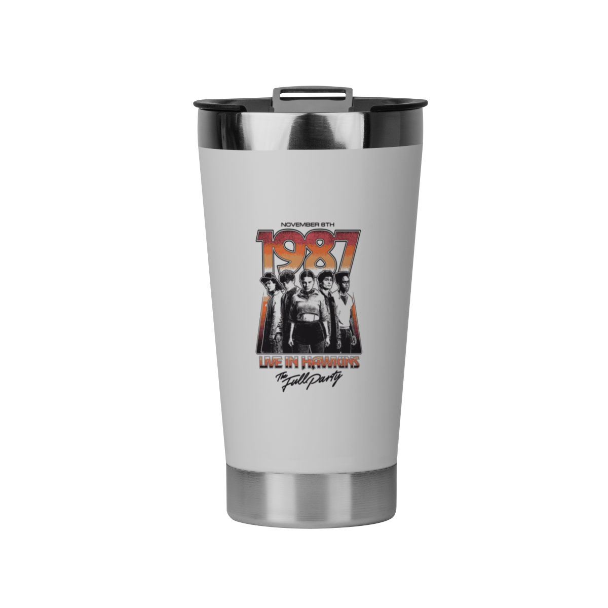 Nome do produto: COPO TÉRMICO - 1987 | STRANGER THINGS