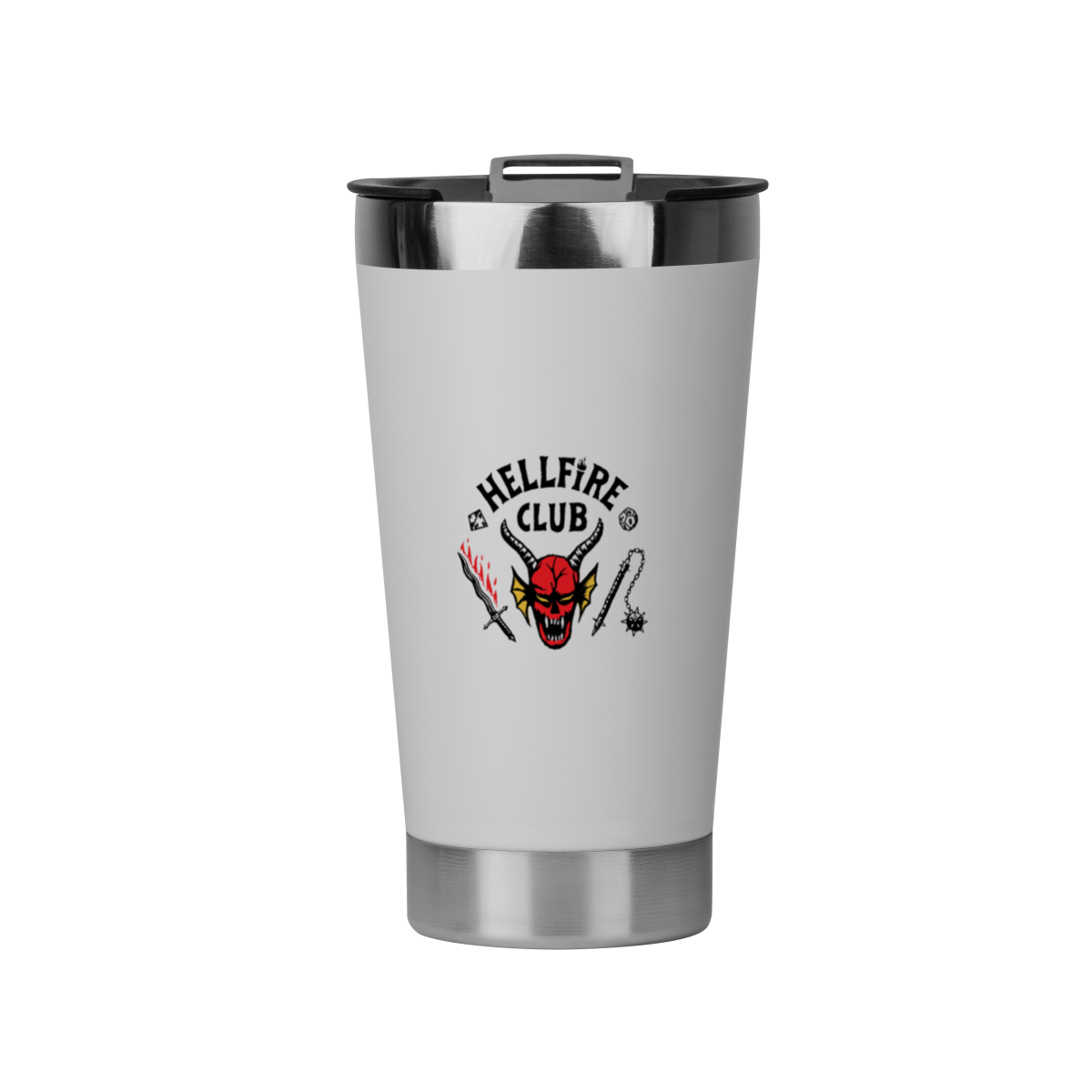 Nome do produto: COPO TÉRMICO - HELLFIRE CLUB | STRANGER THINGS