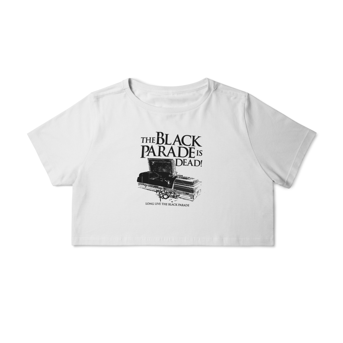 Nome do produto: CROPPED - BLACK PARADE | MY CHEMICAL ROMANCE
