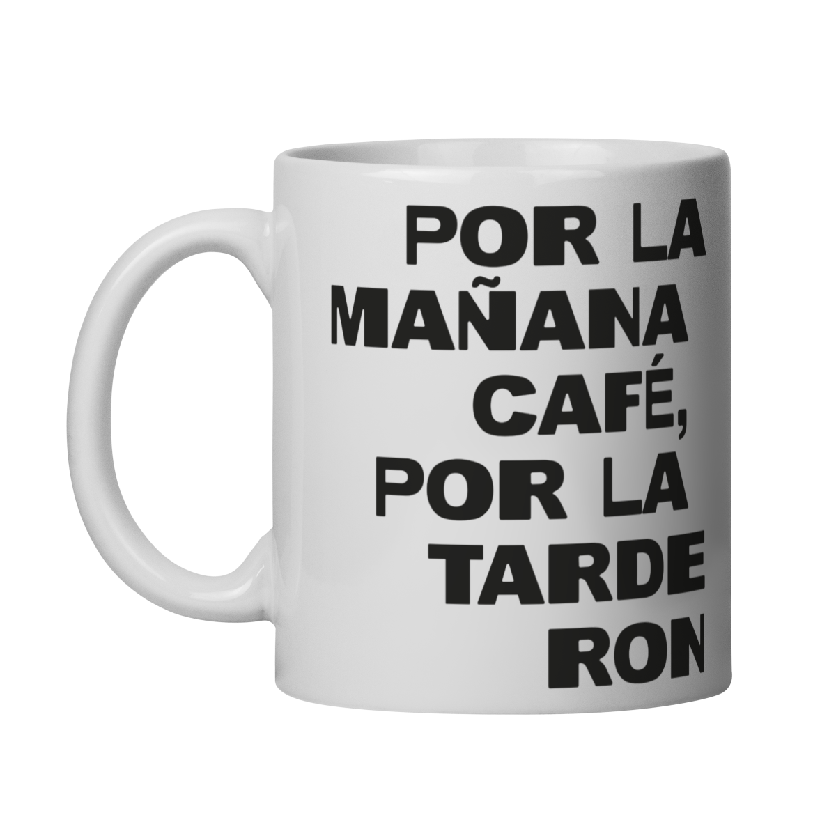 Nome do produto: CANECA - CAFÉ & RON | BAD BUNNY