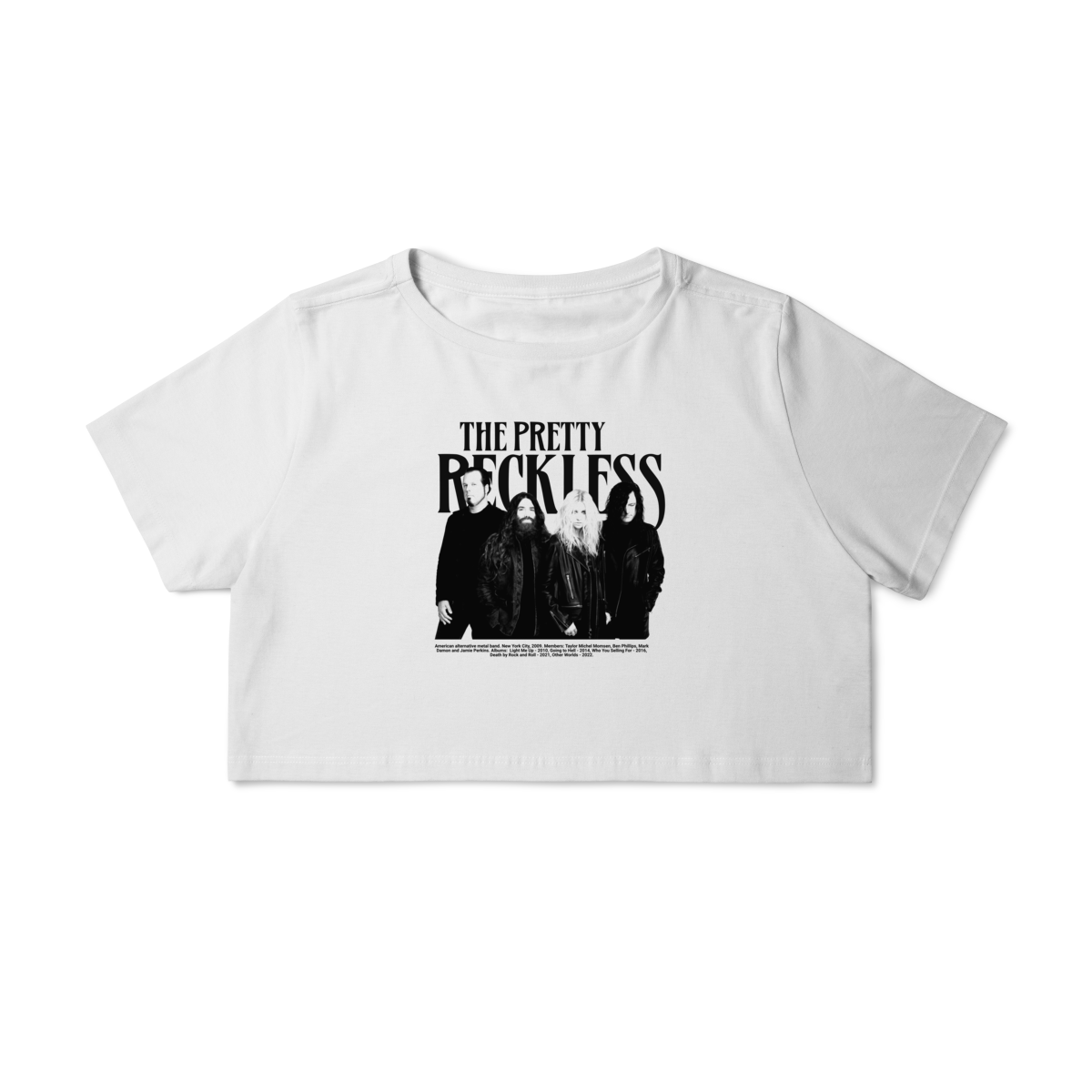 Nome do produto: CROPPED | THE PRETTY RECKLESS