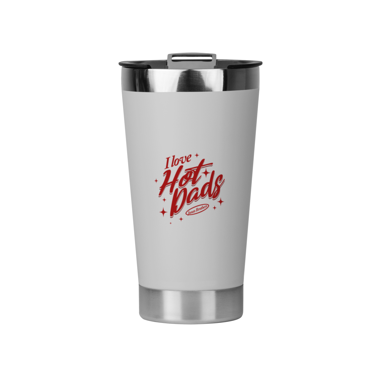 Nome do produto: COPO TÉRMICO - HOT DADS | JONAS BROTHERS