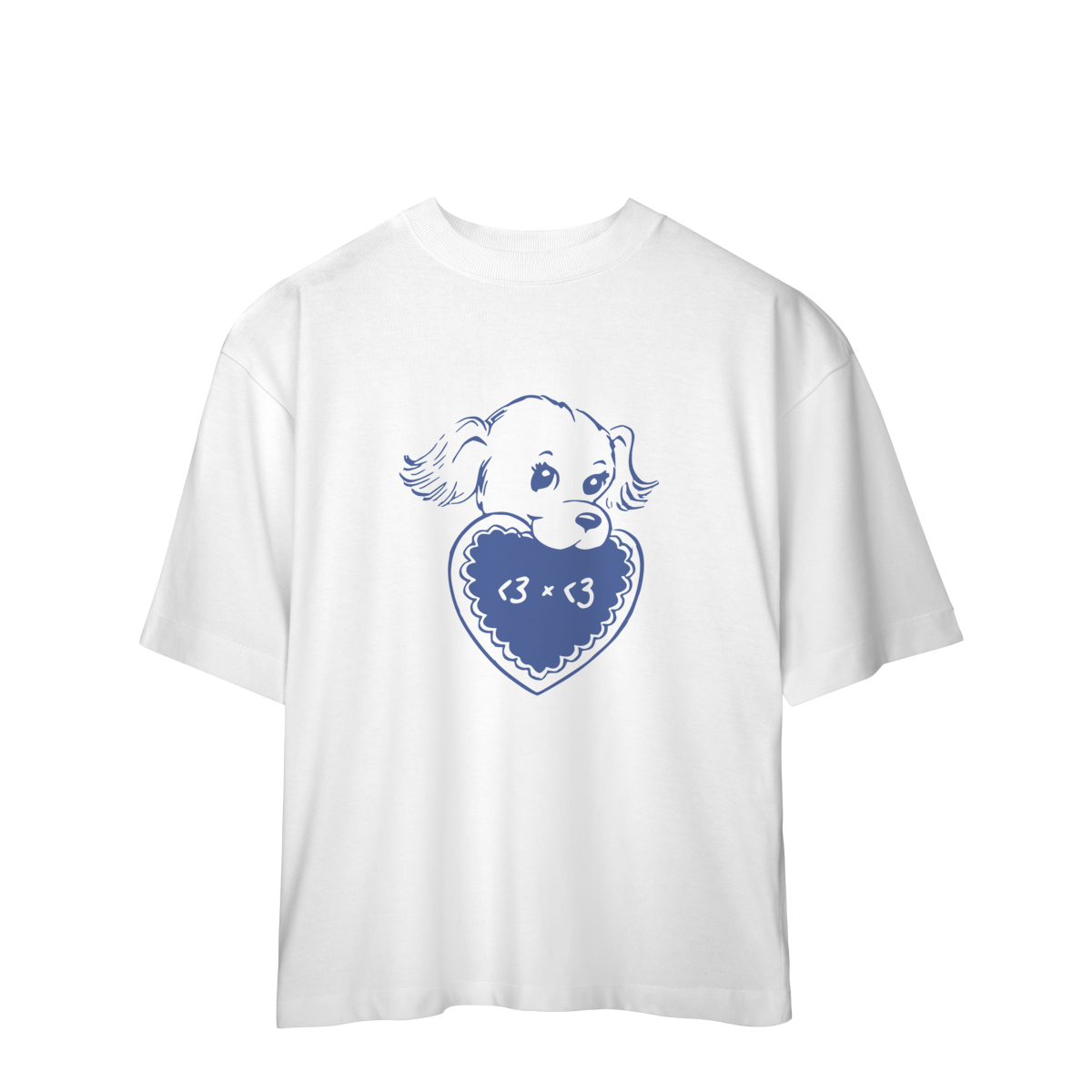 Nome do produto: CAMISA OVERSIZED - PUPPY HEART | JONAS BROTHERS