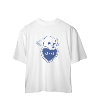 Nome do produto CAMISA OVERSIZED - PUPPY HEART | JONAS BROTHERS