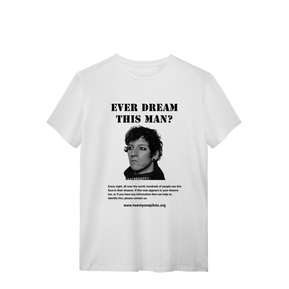 Camisa | Ever Dream This Man Josh Dun p&b - Twenty One Pilots