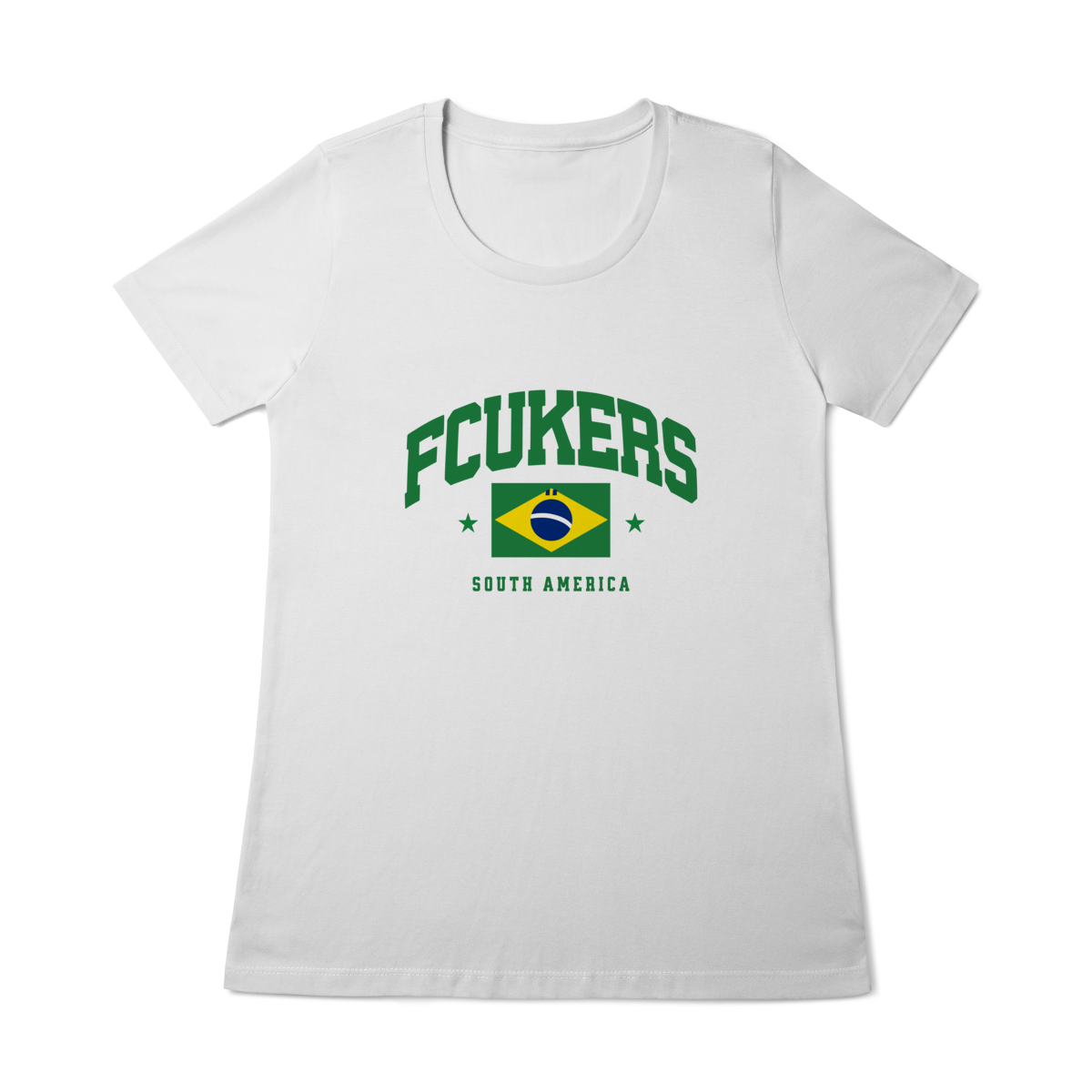 Camisa BabyLook | Brasil - Fcukers