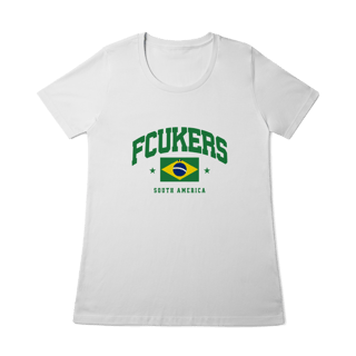 Camisa BabyLook | Brasil - Fcukers