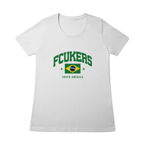 Camisa BabyLook | Brasil - Fcukers