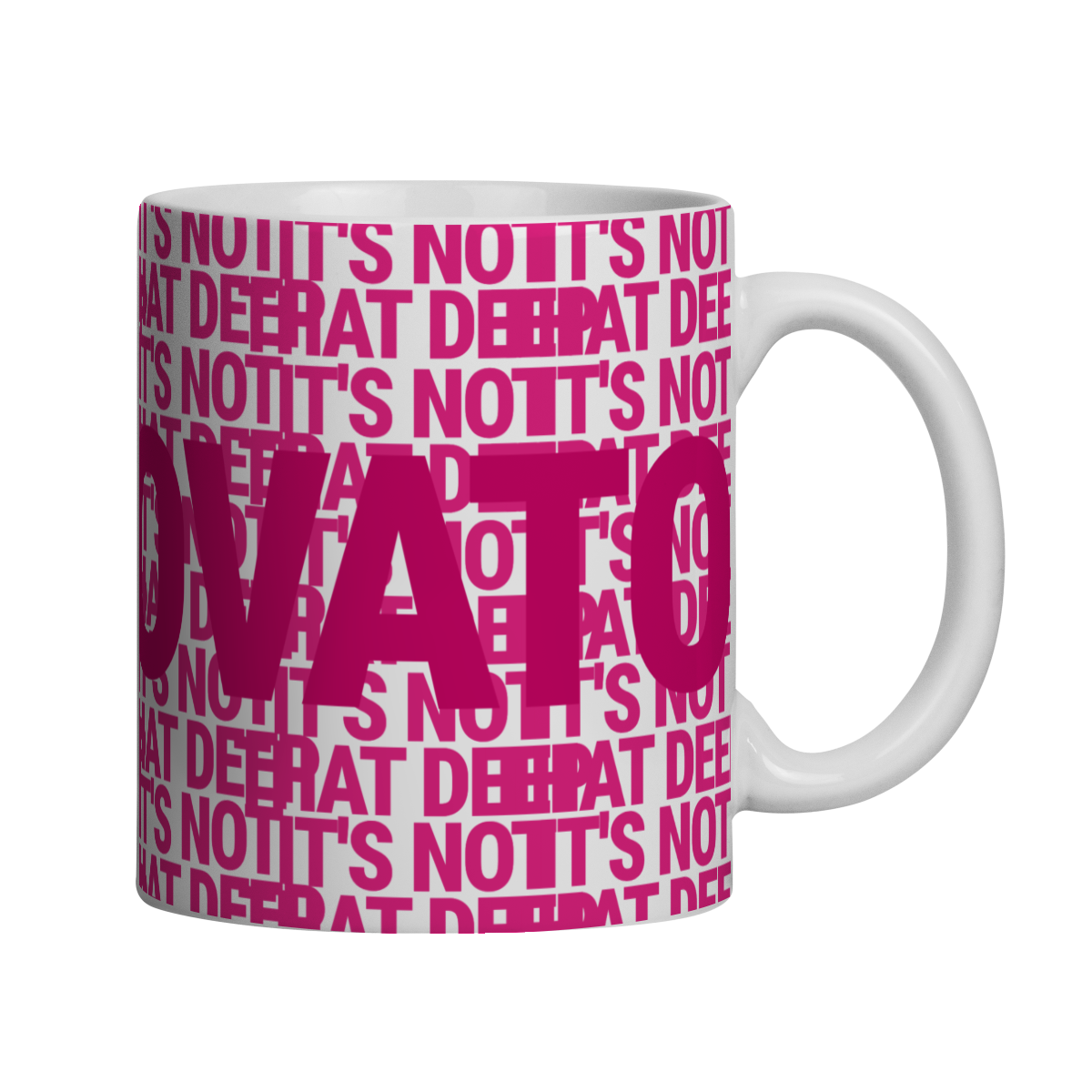 Caneca | It's Not That Deep - Demi Lovato