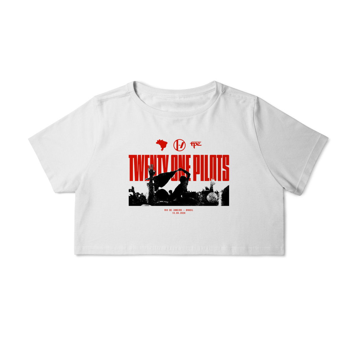 Nome do produto: Cropped - Twenty One Pilots no Rock in Rio
