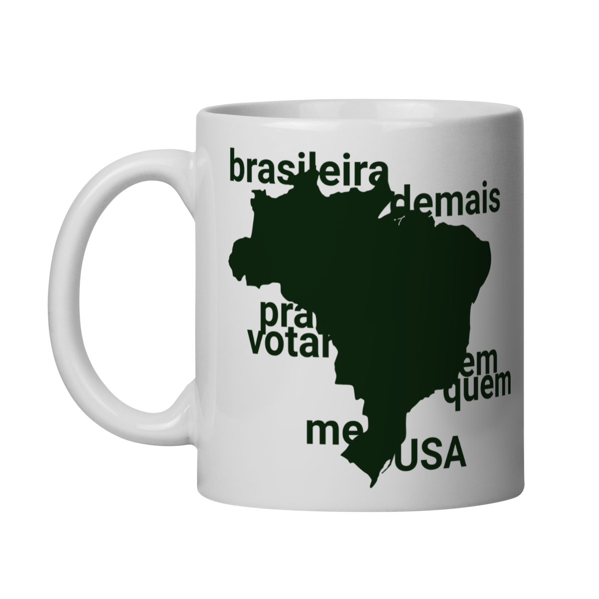 Nome do produto: Caneca - Brasileira Demais 