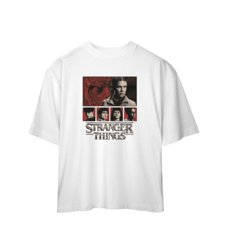 Nome do produto CAMISA OVERSIZED | STRANGER THINGS
