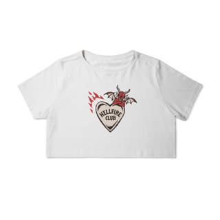 Nome do produto CROPPED - HELLFIRE CLUB DEVIL  | STRANGER THINGS