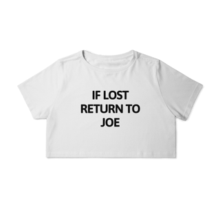 Nome do produto CROPPED - RETURN TO JOE | JONAS BROTHERS