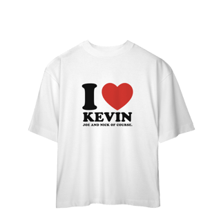 Nome do produto CAMISA OVERSIZED - I LOVE KEVIN | JONAS BROTHERS