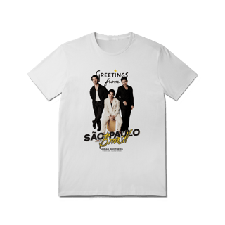 Nome do produto CAMISA - GREETINGS FROM BRASIL | JONAS BROTHERS