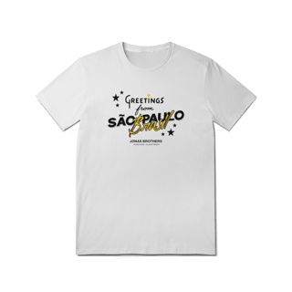 Nome do produto CAMISA - GREETINGS FROM BRASIL | JONAS BROTHERS